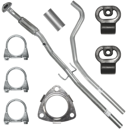 Abgasrohr Auspuff für Opel Corsa 4 IV D (07.2006-12.2014) 1.2i Fließheck_1
