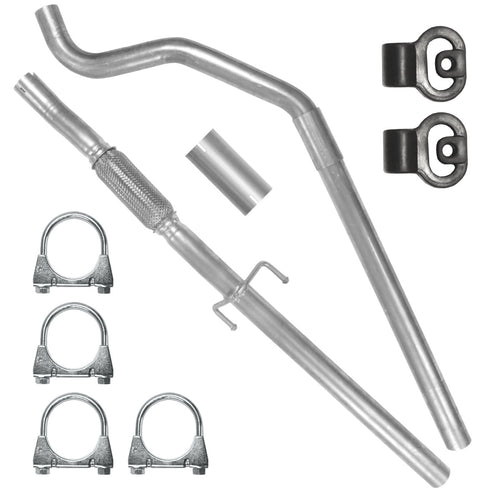 Abgasrohr Auspuff für Opel Corsa 4 IV D (07.2006-12.2014) 1.3 CDTI Fließheck_1