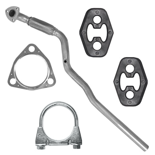 Kollektorrohr Auspuff für Volkswagen Polo 4 IV 9N (11.2001-12.2009) 1.2i Fließheck_1