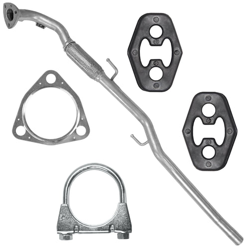 Kollektorrohr Auspuff für Volkswagen Polo 4 IV 9N (11.2001-12.2009) 1.2i Fließheck_1