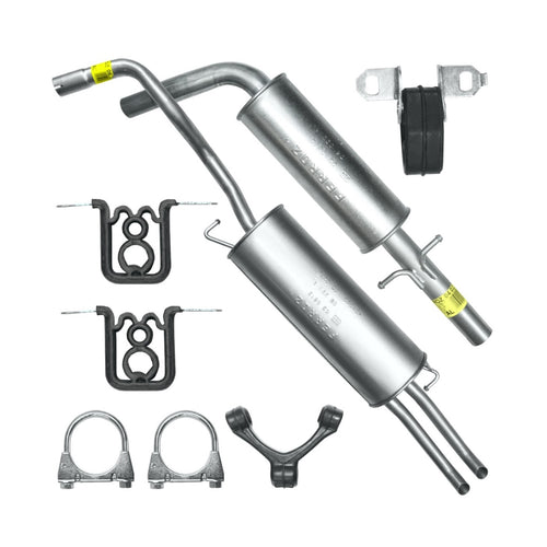 Auspuffanlage Schalldämpferset Auspuff für Volkswagen Golf 4 IV (10.1997-07.2006) 1.6i Kombi Variant_1