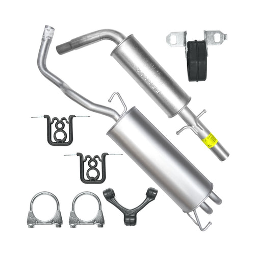 Auspuffanlage Schalldämpferset Auspuff für Seat Leon 1 I (11.1999-10.2005) 1.6 Fließheck_1