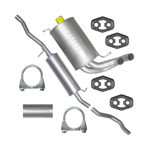 Auspuffanlage Schalldämpferset Auspuff für Volkswagen Sharan 1 I (01.1998-03.2010) 1.9 TDI Van_1