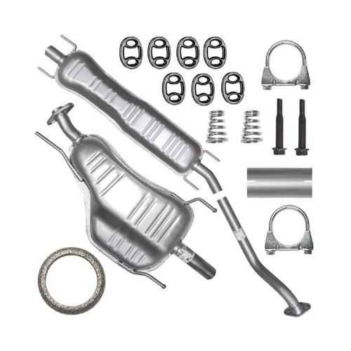 Auspuffanlage Schalldämpferset Auspuff für Opel Astra 2 II G (03.1998-12.2009) 2.0 Fließheck_1
