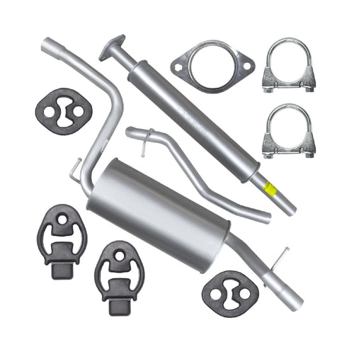 Auspuffanlage Schalldämpferset Auspuff für Ford Focus C-Max 1 I MK1 (09.2003-09.2010) 1.6i Van_1