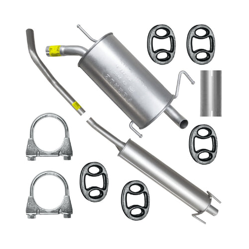 Auspuffanlage Schalldämpferset Auspuff für Opel Corsa 3 III C (09.2000-12.2006) 1.2 Fließheck_1