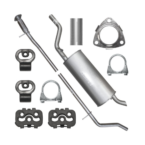 Auspuffanlage Schalldämpferset Auspuff für Opel Corsa 4 IV D (07.2006-12.2014) 1.2i Fließheck_1