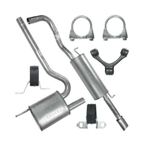 Auspuffanlage Schalldämpferset Auspuff für Audi A4 B5 (01.1994-12.2001) 1.8i Kombi Avant, Limousine_1