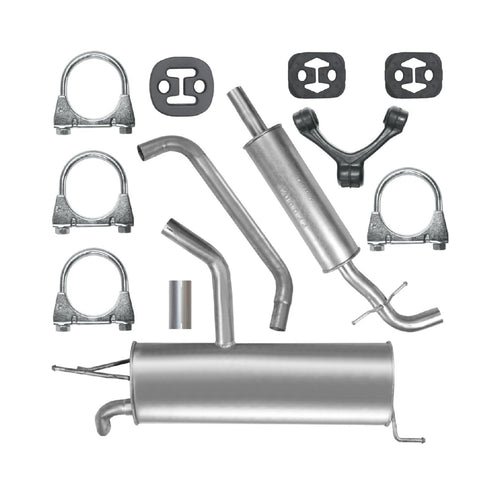 Auspuffanlage Schalldämpferset Auspuff für Volkswagen Golf 5 V (10.2003-11.2008) 1.4i Fließheck_1