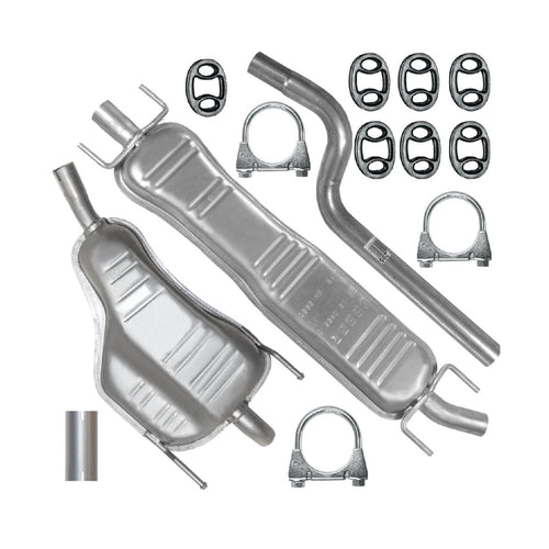 Auspuffanlage Schalldämpferset Auspuff für Opel Astra 3 III H (03.2004-12.2010) 1.6i Fließheck GTC_1