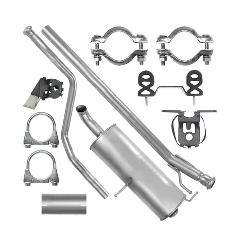 Auspuffanlage Schalldämpferset Auspuff für Citroen C4 1 I (01.2004-06.2008) 1.6 HDI Coupe, Fließheck_1