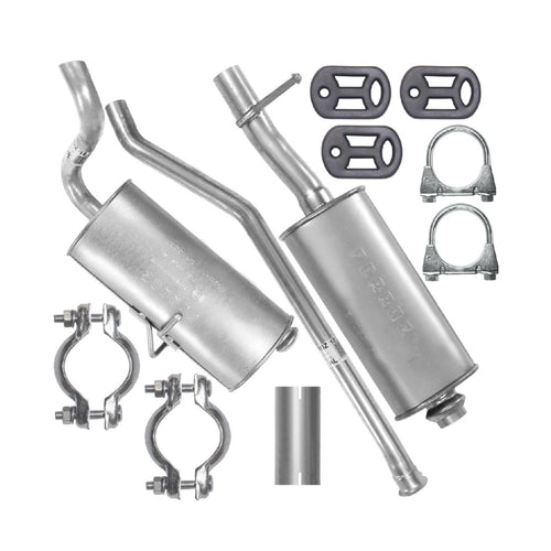 Auspuffanlage Schalldämpferset Auspuff für Citroen Berlingo 1 I (01.1996-01.2002) 1.8i Van_1