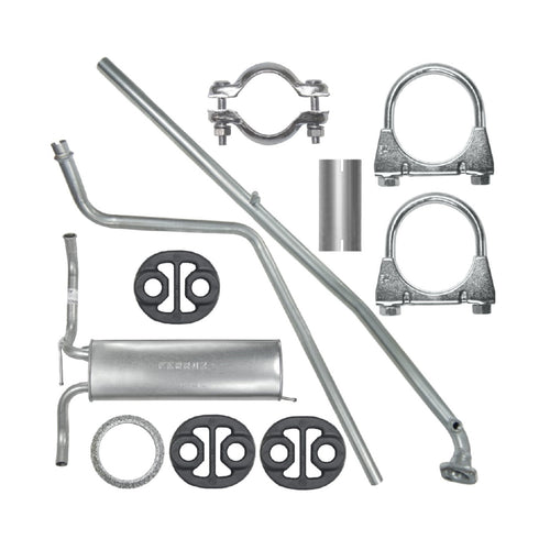 Auspuffanlage Schalldämpferset Auspuff für Citroen C1 1 I (01.2005-08.2014) 1.0i Fließheck_1