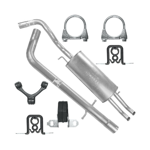 Auspuffanlage Schalldämpferset Auspuff für Volkswagen Golf 4 IV (10.1997-07.2006) 1.9 TDI Kombi Variant_1