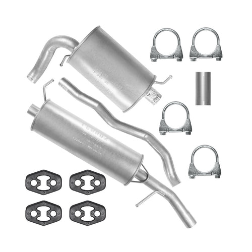 Auspuffanlage Schalldämpferset Auspuff für Seat Alhambra 1 I (01.1998-03.2010) 2.0i Van_1