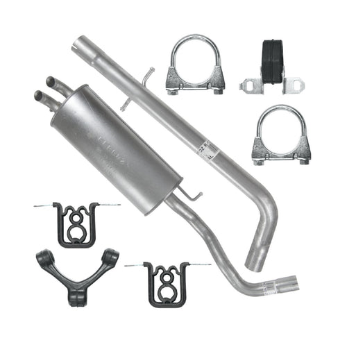 Auspuffanlage Schalldämpferset Auspuff für Volkswagen Golf 4 IV (10.1997-07.2006) 1.9 TDI Fließheck_1