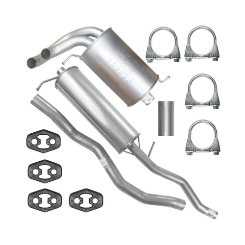 Auspuffanlage Schalldämpferset Auspuff für Volkswagen Sharan 1 I (01.1998-03.2010) 1.9 TDI Van_1