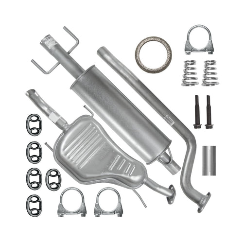 Auspuffanlage Schalldämpferset Auspuff für Opel Astra 2 II G (03.1998-12.2009) 1.4i 1.6i Limousine_1
