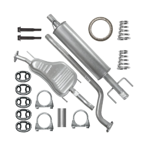 Auspuffanlage Schalldämpferset Auspuff für Opel Astra 2 II G (03.1998-12.2009) 1.4i 1.6i Kombi Caravan_1