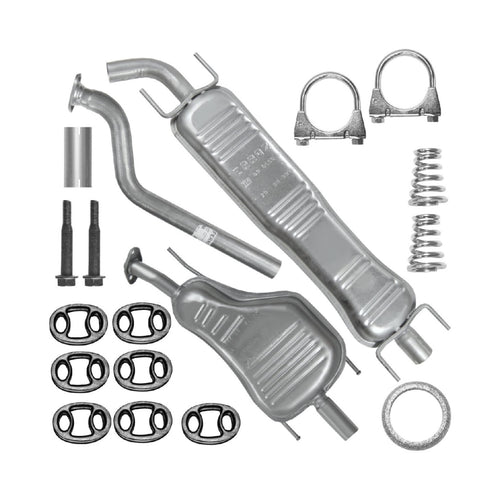 Auspuffanlage Schalldämpferset Auspuff für Opel Astra 2 II G (03.1998-12.2009) 2.0 DI 2.0 DTI 2.2 DTI Fließheck_1