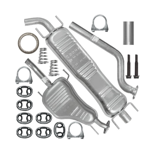 Auspuffanlage Schalldämpferset Auspuff für Opel Astra 2 II G (03.1998-12.2009) 2.0 DTI 2.2 DTI Limousine_1