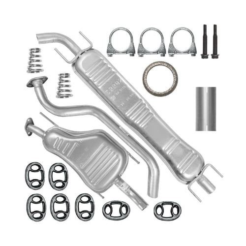 Auspuffanlage Schalldämpferset Auspuff für Opel Zafira 1 I A (04.1999-06.2005) 2.0 DI 2.0 DTI 2.2 DTI Van_1