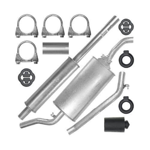 Auspuffanlage Schalldämpferset Auspuff für Volkswagen Golf 2 II (01.1983-12.1992) 1.0 1.3 1.6i 1.8 1.6 D Fließheck_1