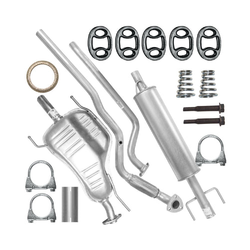 Auspuffanlage Schalldämpferset Auspuff für Opel Astra 2 II G (03.1998-12.2009) 1.4i Fließheck_1