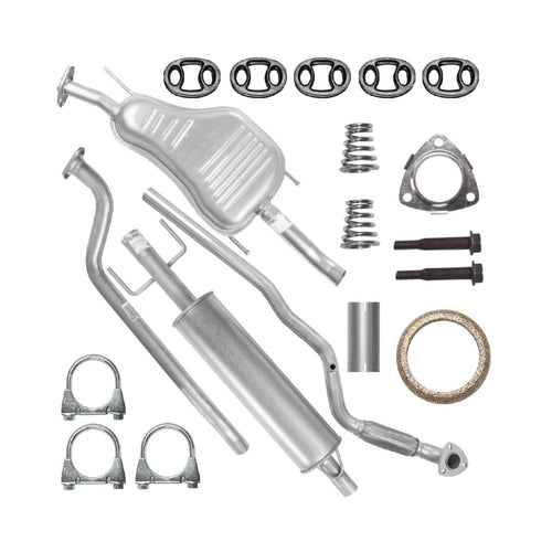 Auspuffanlage Schalldämpferset Auspuff für Opel Astra 2 II G (03.1998-12.2009) 1.4i 1.6i Kombi Caravan_1