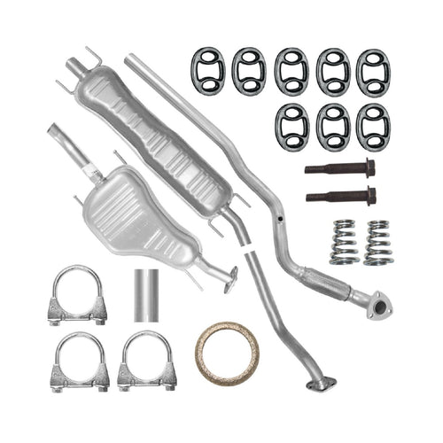 Auspuffanlage Schalldämpferset Auspuff für Opel Astra 2 II G (03.1998-12.2009) 1.6i Kombi Caravan_1