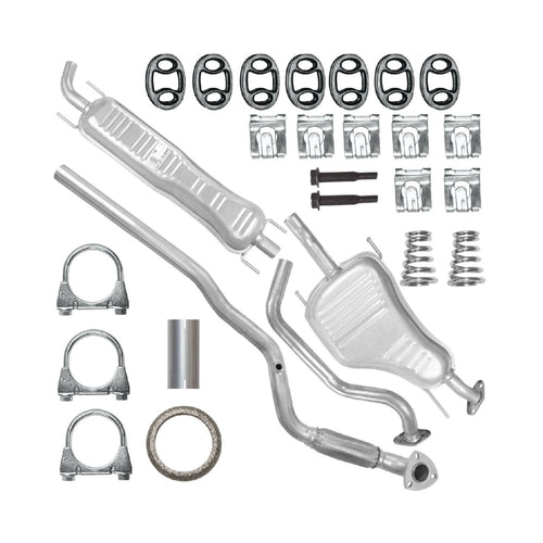 Auspuffanlage Schalldämpferset Auspuff für Opel Zafira 1 I A (04.1999-06.2005) 1.6i Van_1