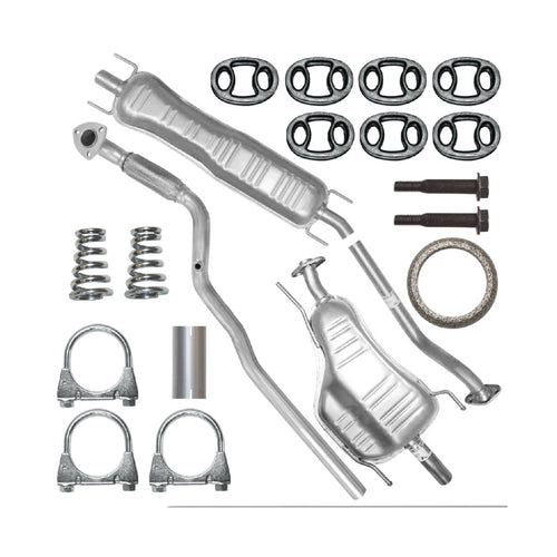 Auspuffanlage Schalldämpferset Auspuff für Opel Astra 2 II G (03.1998-12.2009) 1.8 Fließheck_1