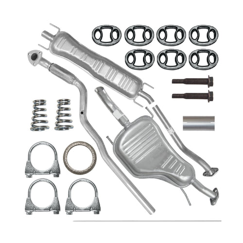 Auspuffanlage Schalldämpferset Auspuff für Opel Astra 2 II G (03.1998-12.2009) 1.8 Limousine_1