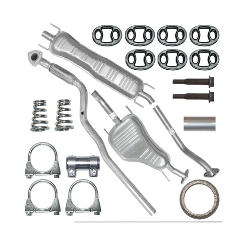 Auspuffanlage Schalldämpferset Auspuff für Opel Astra 2 II G (03.1998-12.2009) 1.8 Kombi Caravan_1
