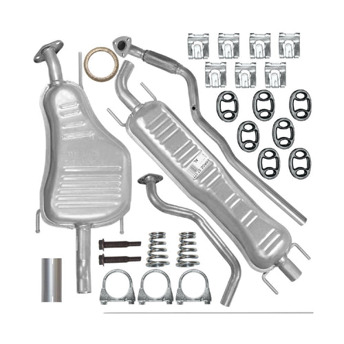 Auspuffanlage Schalldämpferset Auspuff für Opel Zafira 1 I A (04.1999-06.2005) 1.8i Van_1