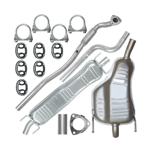 Auspuffanlage Schalldämpferset Auspuff für Opel Astra 3 III H (03.2004-12.2010) 1.6i Fließheck_1