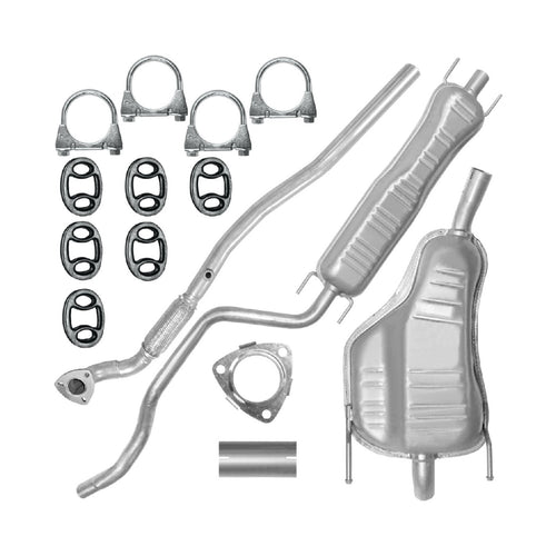 Auspuffanlage Schalldämpferset Auspuff für Opel Zafira 2 II B (07.2005-12.2014) 1.6 Van_1