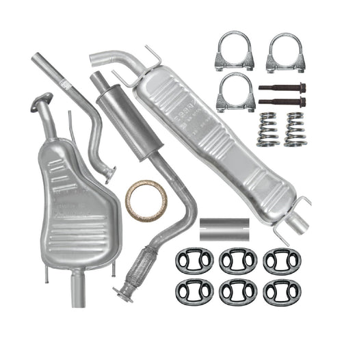 Auspuffanlage Schalldämpferset Auspuff für Opel Astra 2 II G (03.1998-12.2009) 2.0 DI 2.0 DTI 2.2 DTI Fließheck_1