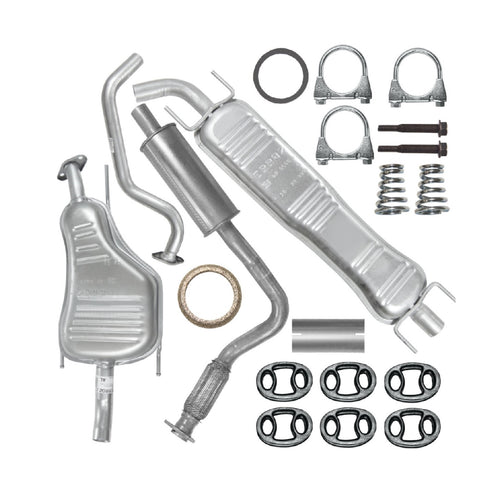 Auspuffanlage Schalldämpferset Auspuff für Opel Zafira 1 I A (04.1999-06.2005) 2.0 DI 2.0 DTI 2.2 DTI Van_1
