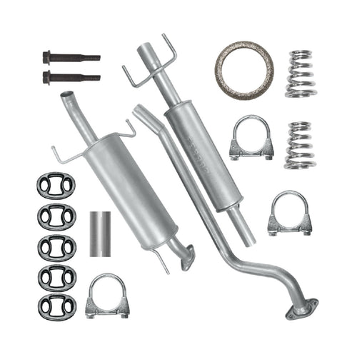 Auspuffanlage Schalldämpferset Auspuff für Opel Astra 2 II G (03.1998-12.2009) 1.7 TD 1.7 DTI Fließheck_1