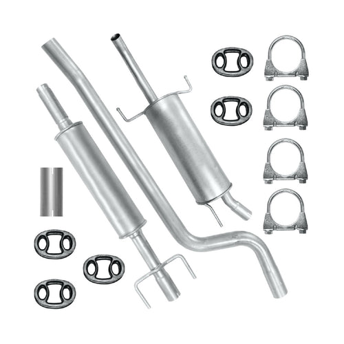 Auspuffanlage Schalldämpferset Auspuff für Opel Astra 2 II G (03.1998-12.2009) 1.2 Limousine_1