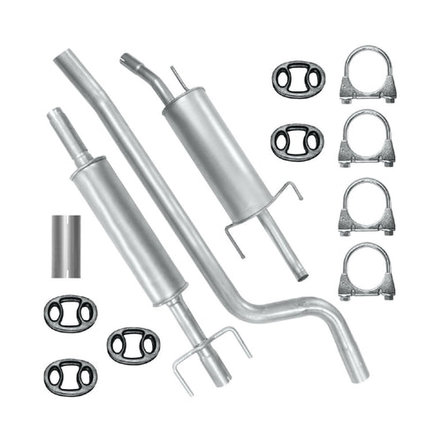 Auspuffanlage Schalldämpferset Auspuff für Opel Astra 2 II G (03.1998-12.2009) 1.2 Kombi Caravan_1