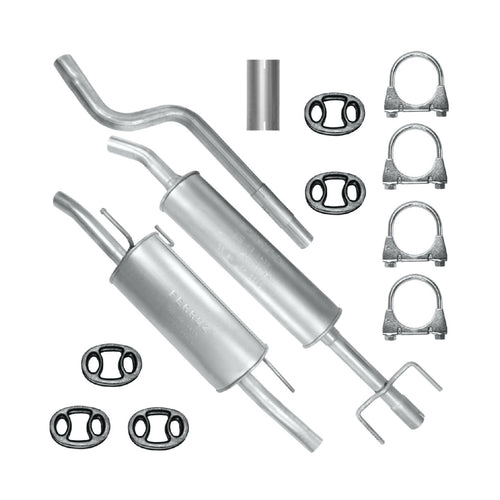Auspuffanlage Schalldämpferset Auspuff für Opel Astra 2 II G (03.1998-12.2009) 1.4i Kombi Caravan_1