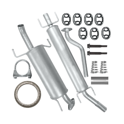 Auspuffanlage Schalldämpferset Auspuff für Opel Astra 2 II G (03.1998-12.2009) 1.6i 1.8 2.0i Fließheck_1