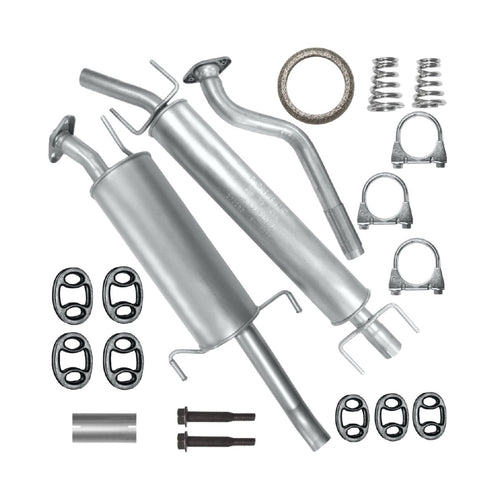 Auspuffanlage Schalldämpferset Auspuff für Opel Astra 2 II G (03.1998-12.2009) 2.0 DI 2.0 DTI 2.2 DTI Limousine_1