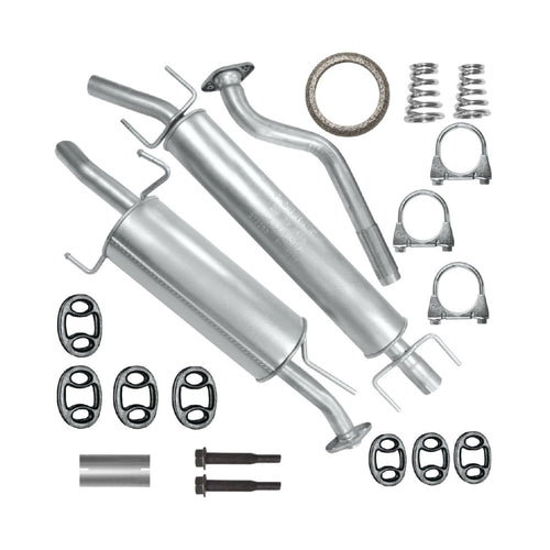Auspuffanlage Schalldämpferset Auspuff für Opel Astra 2 II G (03.1998-12.2009) 2.0 DI 2.0 DTI 2.2 DTI Kombi Caravan_1