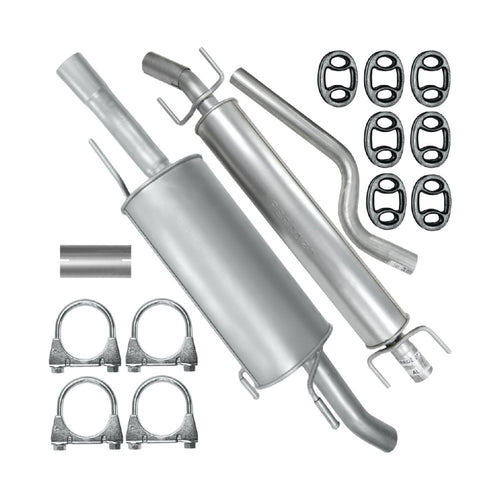Auspuffanlage Schalldämpferset Auspuff für Opel Astra 2 II G (03.1998-12.2009) 2.0 DI 2.0 DTI 2.2 DTI Kombi Caravan_1