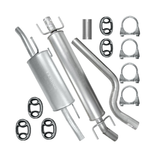 Auspuffanlage Schalldämpferset Auspuff für Opel Astra 2 II G (03.1998-12.2009) 1.4i 1.6i Kombi Caravan_1