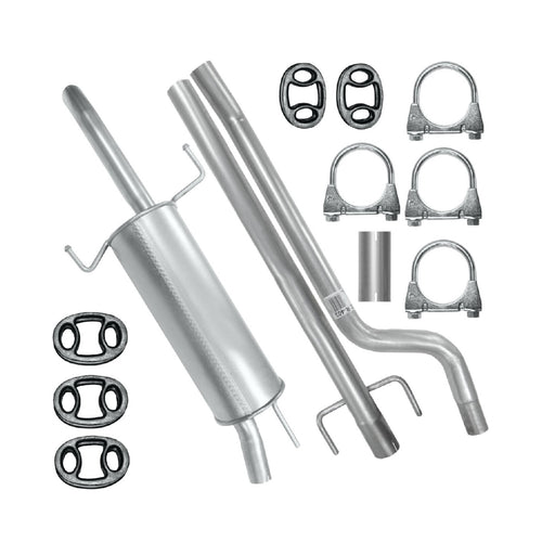 Auspuffanlage Schalldämpferset Auspuff für Opel Astra 2 II G (03.1998-12.2009) 1.7 DTI Limousine_1