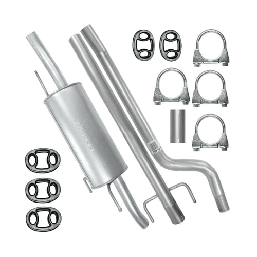 Auspuffanlage Schalldämpferset Auspuff für Opel Astra 2 II G (03.1998-12.2009) 1.7 DTI Kombi Caravan_1